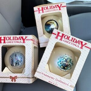 Vintage Limited Edition Ornaments - Cream